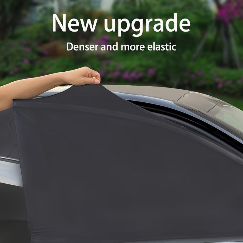 Upgraded Zipper Style Car Mosquito Curtain & Sunshade - Ventilated and Breathable