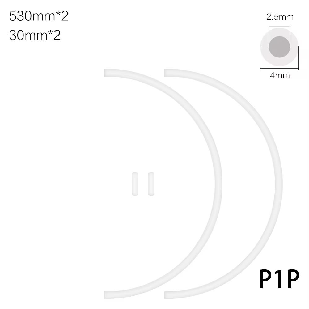 Teflonto Pipe for Bambu Lab P1P AMS A1 mini 3D Printer PTFE Tube Bowden Extruder 1.75mm ID2.5mm OD4mm Bambulab Filament Parts