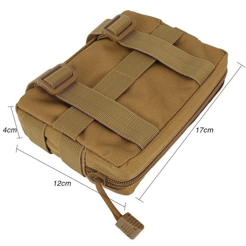 Airsoft Tactical 600D Molle Utility EDC/Accessory Drop Nylon Waterproof Magazine Pouch