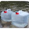 Contenedor de Agua Plegable con Grifo, Jarra de Agua Portátil de Gran Capacidad de Grado Alimenticio para Camping Coche Viajes