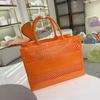 Cesto della Spesa Estivo Borsa Portatile in Gelatina Cesta di Grande Capacità Cesta portaoggetti Borsa da Spiaggia Grande Vuota
