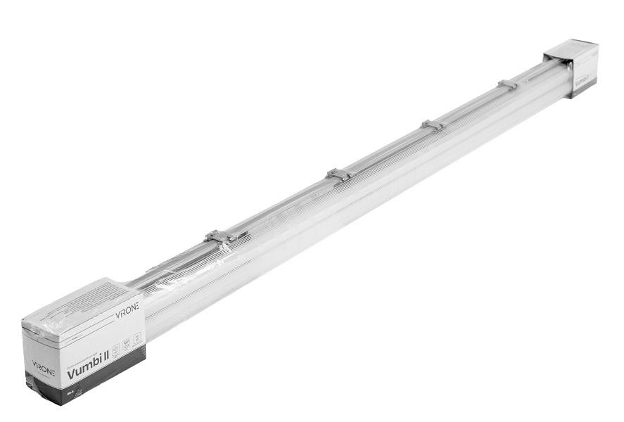 Ip65 Luminaire 150Cm + 2 T8 Led Lamps 22W 4400Lm, 4000K - On-Ds-4