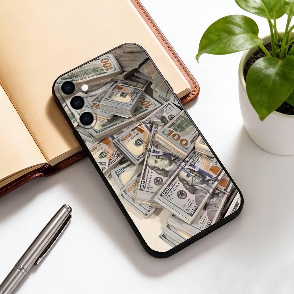 Financial freedom  Phone Case For Samsung Galaxy A73,A72,A71,A70,A53,A52,A51,Soft Silicone Black Cover Samsung a71 4g