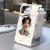 Cartoon Baby Girl Phone Case For Samsung Galaxy S26 S25 S24 S23 S22 S21 S20 FE Note20 Note10 Edge Plus Ultra Lite 5G Clear Cover