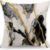 New Summer Hot-selling Light Luxury Series Simple Marble Sofa Bedside Cushion Pillow Cover