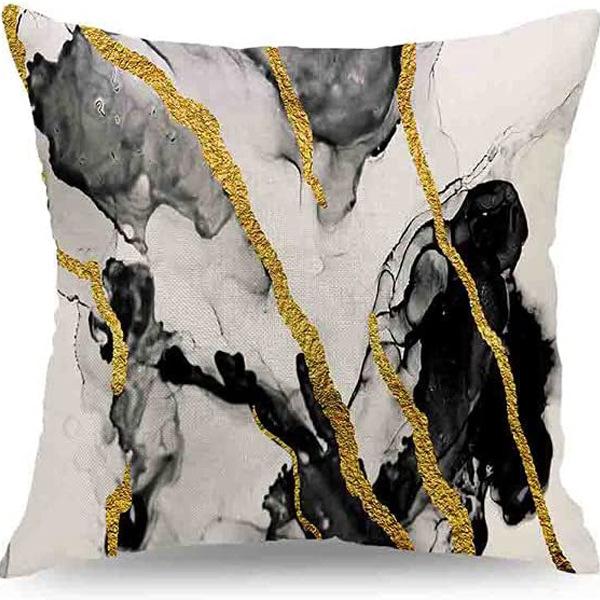 New Summer Hot-selling Light Luxury Series Simple Marble Sofa Bedside Cushion Pillow Cover