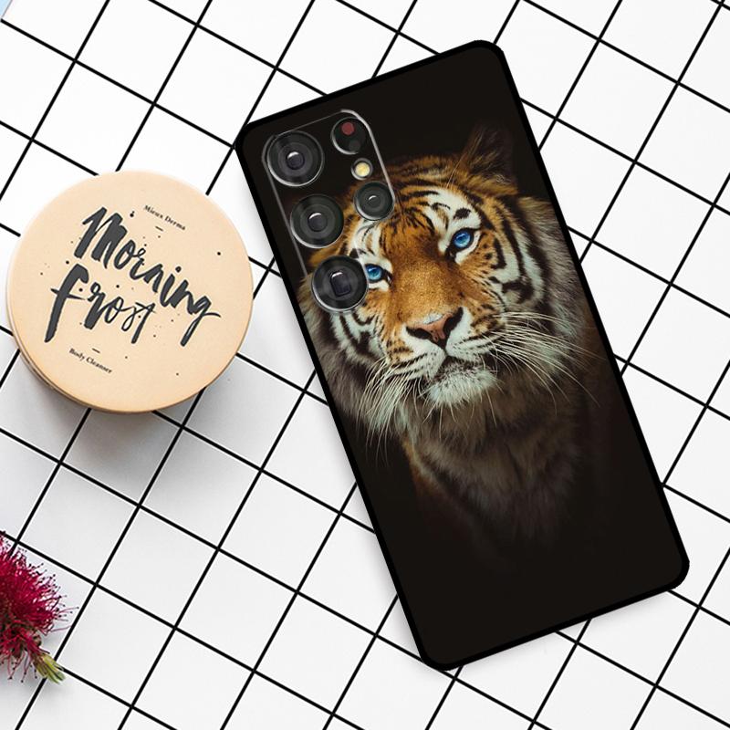 Tier Tiger Hülle Für Samsung Galaxy S25 Ultra S23 S22 S21 S20 S24 Ultra S9 S10 Plus S25 FE Handyhülle