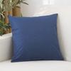 Simple Solid Color Pillow Linen Home Pillow Case Sofa Cushion