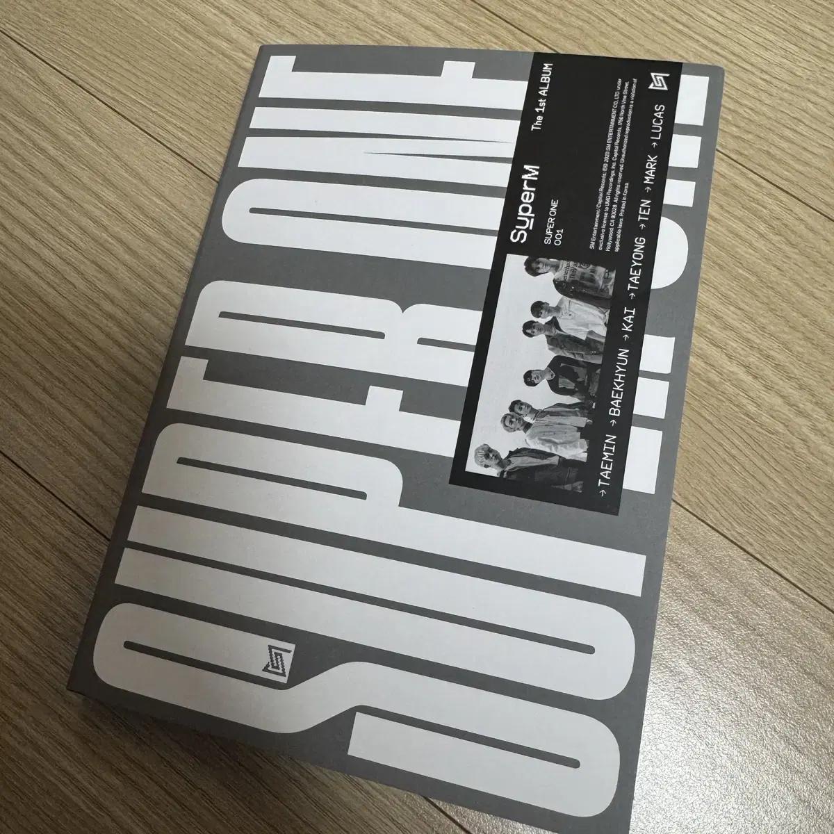 

Superm Postcard Book Postcard Photo Book Superm Baek Hyun Mark Kai Tae-yong Tae-min
