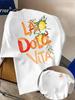 Stampa artistica 'La Dolce Vita Limone' su T-shirt premium in morbido cotone per uomo e donna Perfetta per lo stile casual estivo da vacanza T-shirt