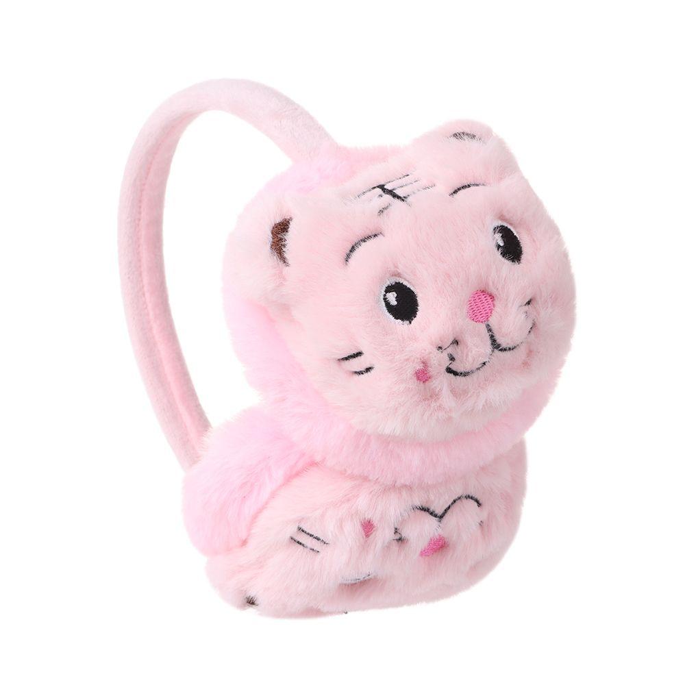 

Fashion Cartoon Cute Plush Casual Ear Protection Warm Earmuffs Thicken Warm Ear Warmers світло-рожевий колір