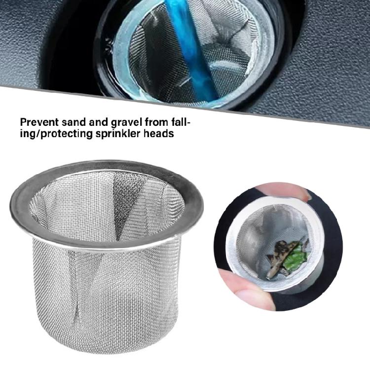 Wiper Spray Bottle Filter Protects Against Debris Clogging for 3/Y Front Hood Filter Wiper Tanks Filling Port Funnel Net