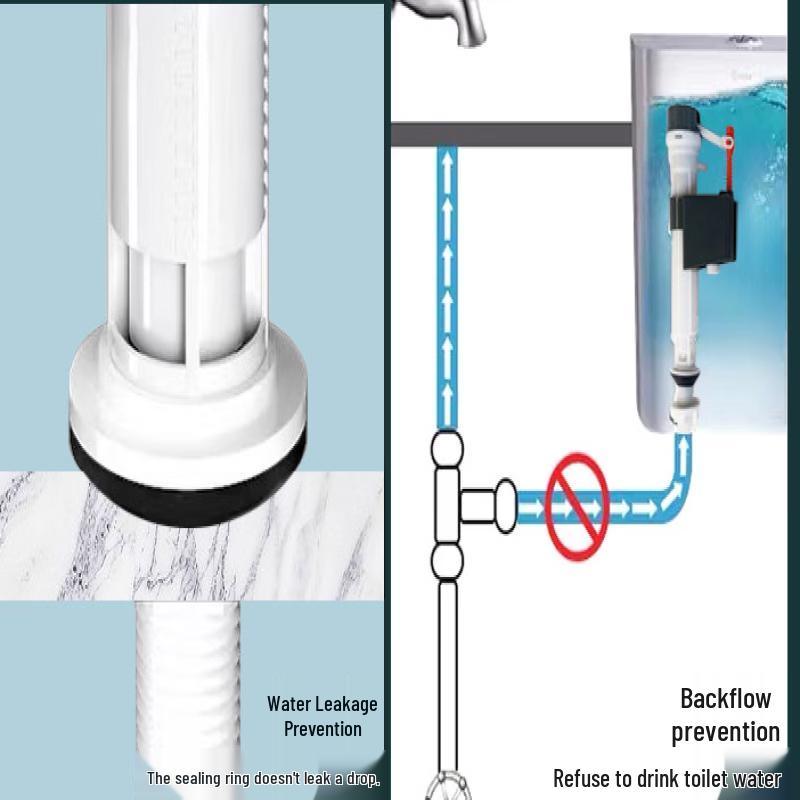 Toilet Tank Flush & Fill Valve Components