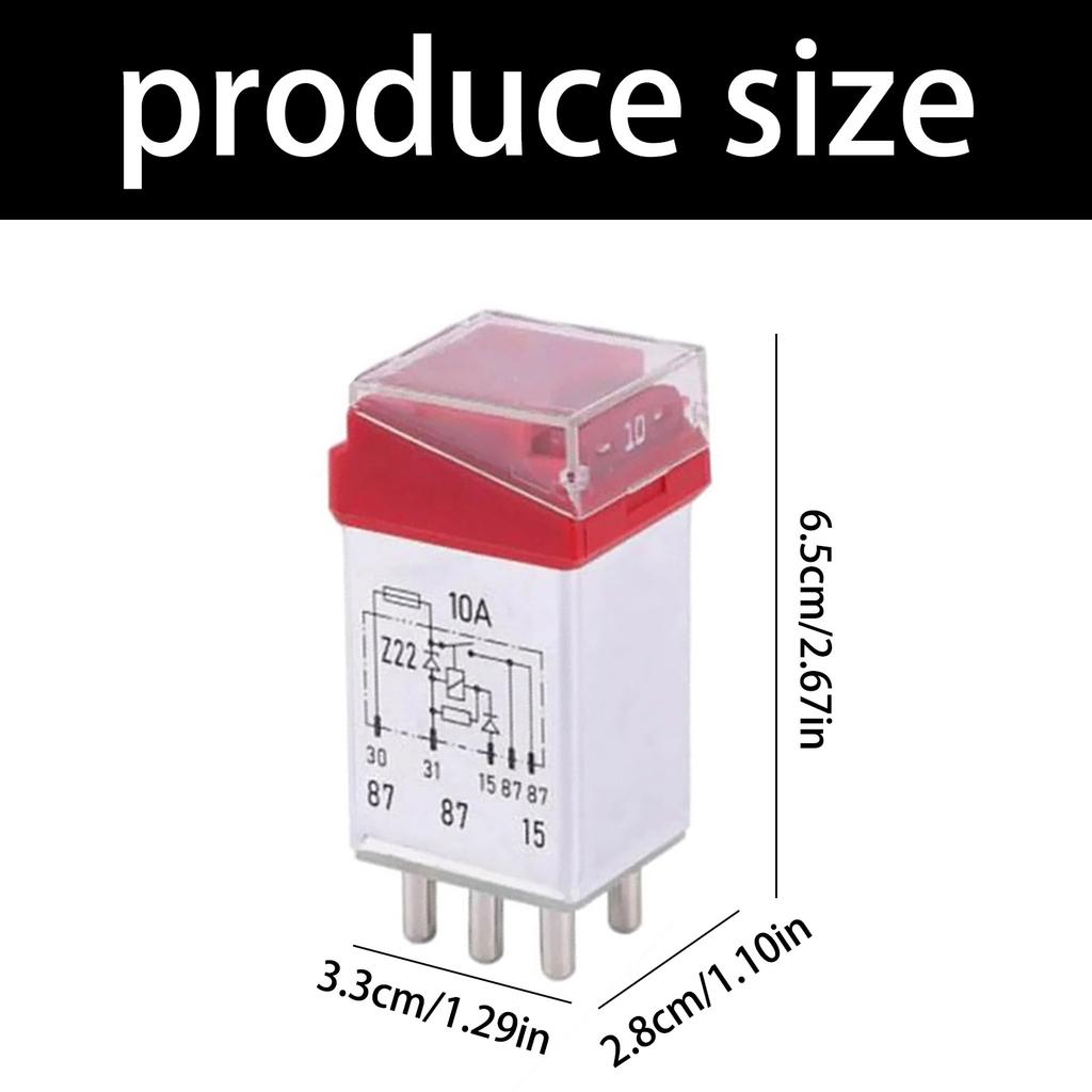 Overload Protection Relays High Current Capacity Replace Part Number 2015400845 for W124 W126 W201 R107 W201