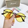 New Oval Metal Frame Steampunk Sunglasses For Women Luxury Vintage Shades Classic Round Punk Eyewear Uv400 Glasses