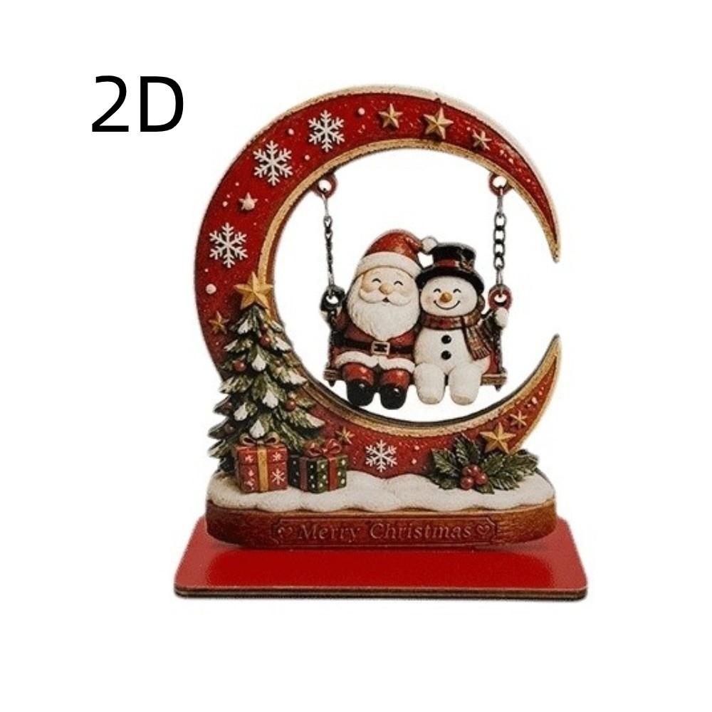 Snowman Deer Christmas Ornaments Ghost Christmas Decoration Santa Claus Ornament  Indoor