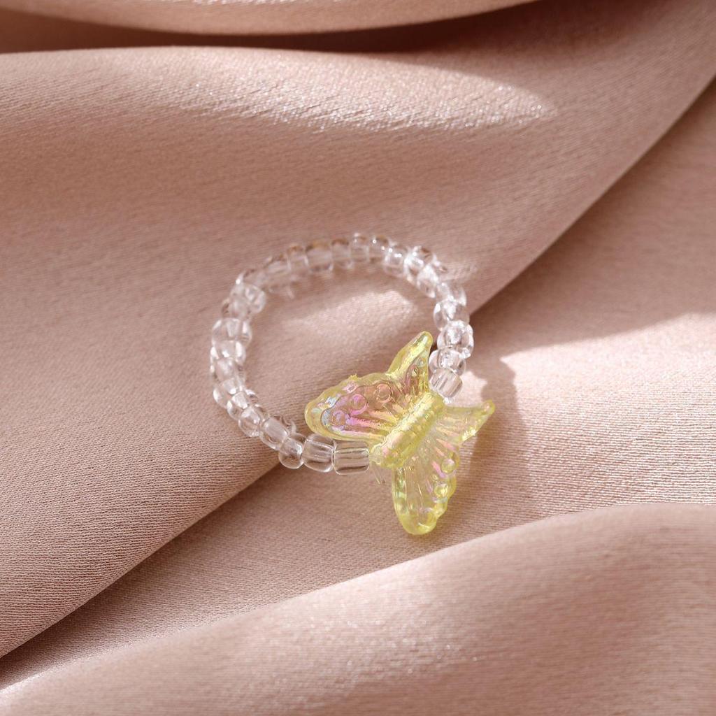 European & American Stylish Butterfly Ring - Elegant & Dreamy Light Luxury for Women