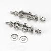 2Pcs Motorcycle Backrest Height Adjuster Waist Support Bracket for 368G Adaptor Increase