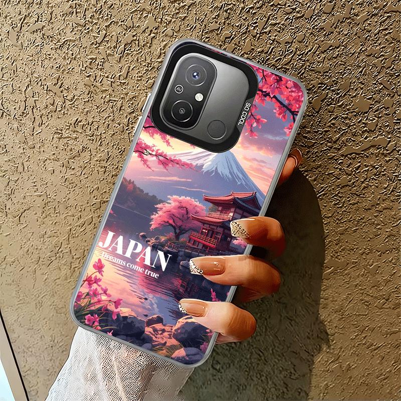 Osaka Tokio Japan Landschaft Stoßfeste Handyhülle für Xiaomi Poco X7 X6 X5 X3 Pro F7 Ultra M8 Redmi 15C 15 14C 13C 12C 10C 13 12 1