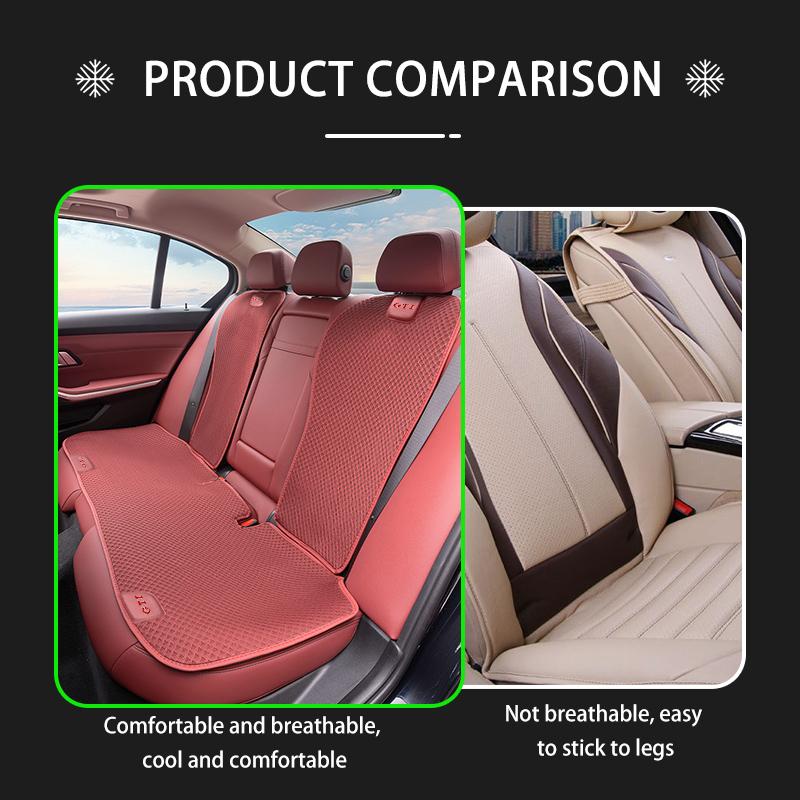 TMBCU1 For Volkswagen VW Ice Silk Car Seat Breathable Cushion Anti Slip Protective Pad GTI Tiguan Passat B5 B6 B7 CC Jetta MK5 MK6 Polo