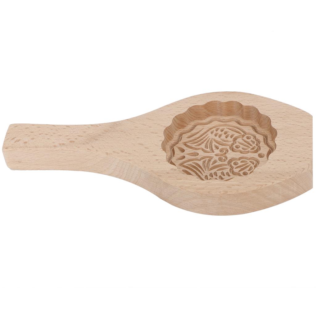 Wood Mooncake Mold DIY Cookies Fondant Cake Baking Mold Kitchen Decoration Tools