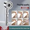 Powerful Pressurized Handheld Lotus Showerhead with Filter