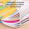 Quiet Book for Babies Educational Toy Early Learning Color Recognition with Velcro Reusable Stick Peel Pages Interactive Play