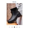 Short Rain Boots Waterproof Non-slip Ankle Rubber Shoes For Outdoor Work Kitchen