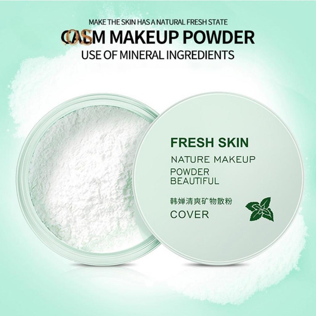Refreshing Cosmetic Translucent Foundation Finishing Loose Powder Face Makeup Health