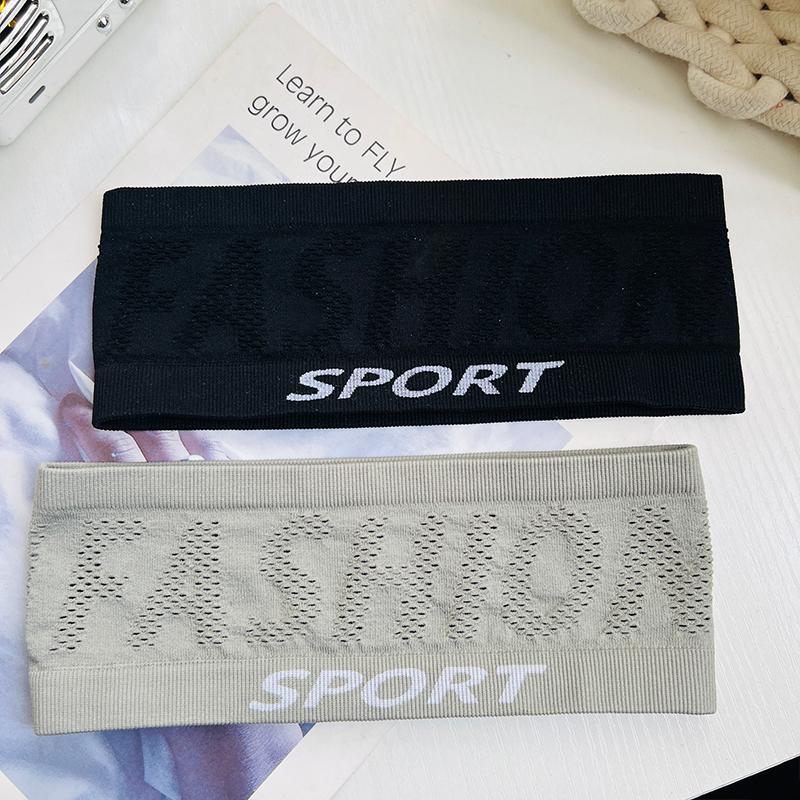 Unisex Sweat-Absorbing Yoga Headband for Sports, Fitness, and Face Washing