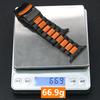Luxury Titanium Band for Apple Watch Ultra 49mm Series 10 46mm Titanium Orange Strap+case for Apple 9 8 7 6 5 SE Watch 45mm 44mm
