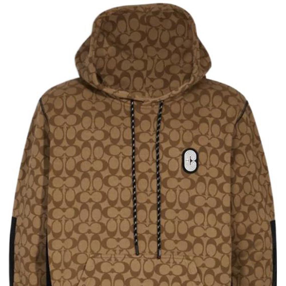 COACH Sweatshirts Men's Brown Hooded Moderate Other 89747-OFZ