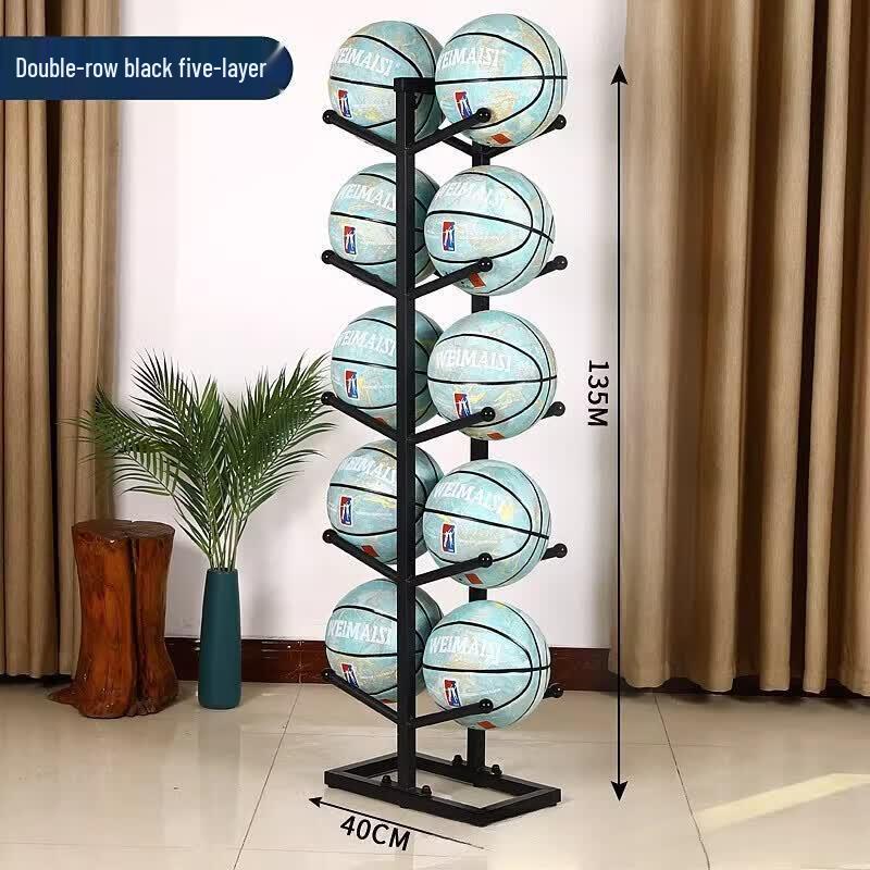 SWZSY Portable Ball Storage & Display Rack