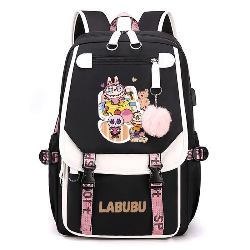 2024 New Labubu Labubu Primary School Schoolbag Boys 1236 Grade Boys Children Backpack