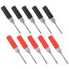 5 Set Test  Probe Pins Multimeter Solderless Needle 2mm J.30014 30VAC?60VDC 24A Red Black