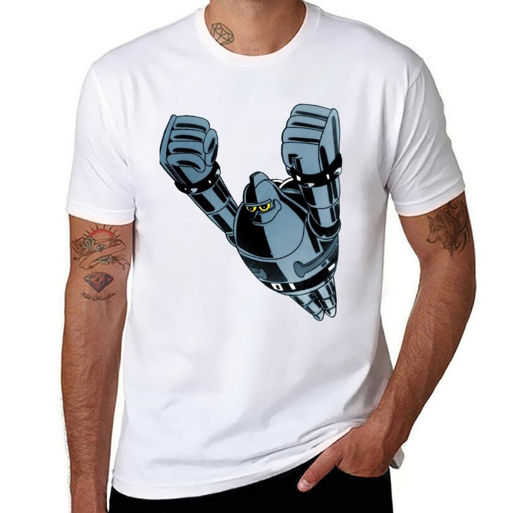 Tetsujin Gigantor TShirt Plus Size All Match Tee Shirt