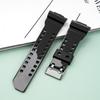 Black Gold Rubber Resin Watch Strap for Casio GA110/400/700/GD120/140
