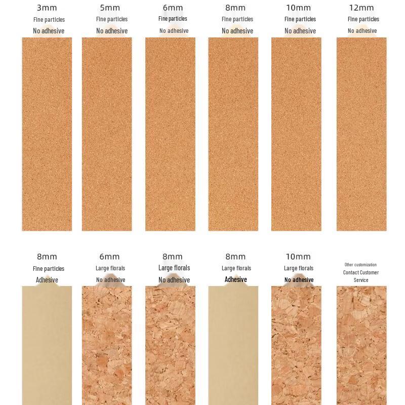 Self-Adhesive Cork Board Photo Wall & Decor Panel