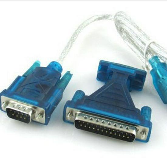 USB To RS232 COM Port 9-Pin Serial Cable
