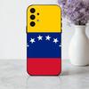 V-Venezuela-A F-Flag-G Phone Case For Samsung Galaxy A73,A72,A71,A70,A53,A52,A51,Soft Silicone Black Cover