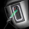 Bicycle Helmet with Integrated Multi-Directional Lighting USB-C 57-61 cm - White