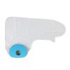 Blå dykmaterialringar PVC duschskydd vuxen hel arm P2202 62cm