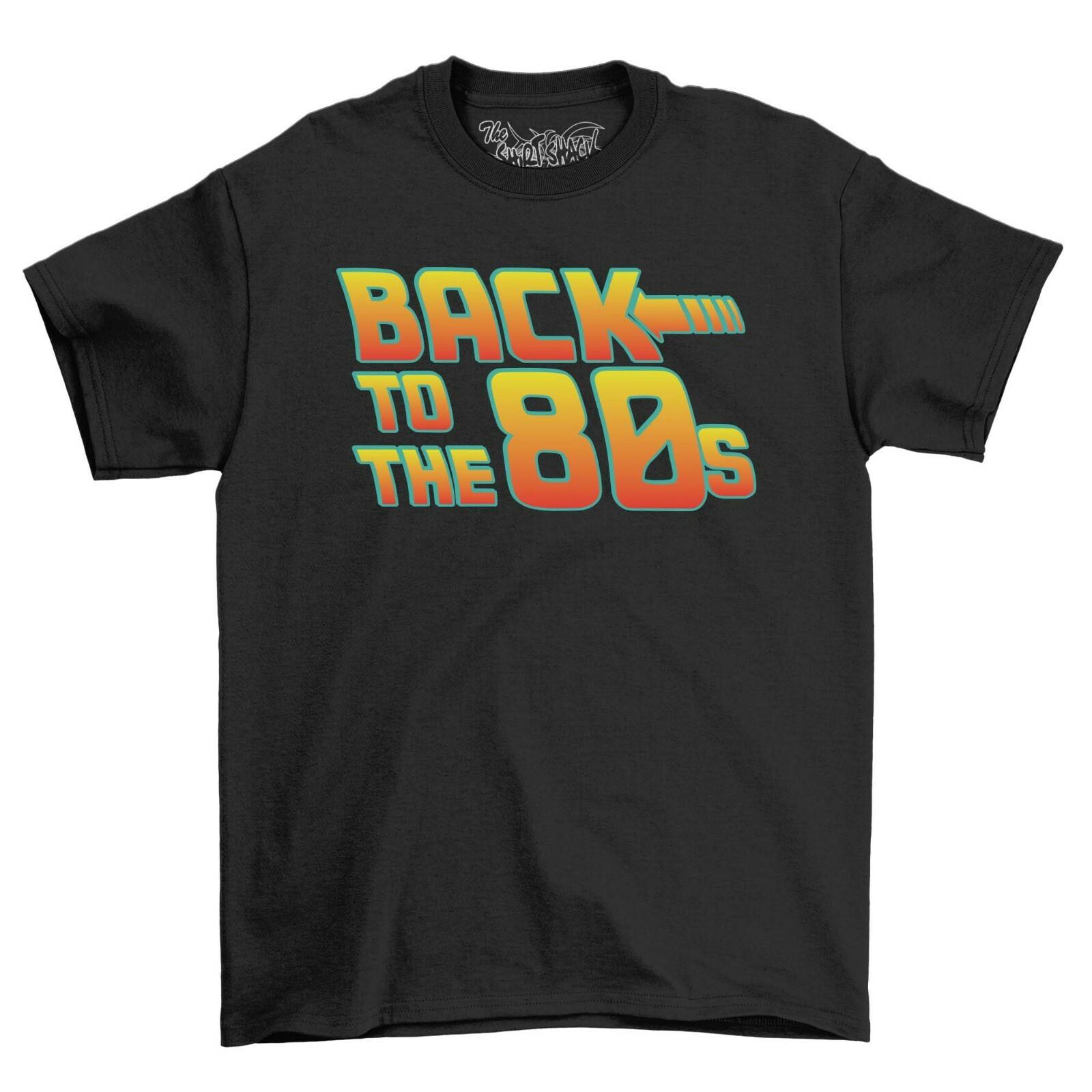 

Mens Back To The 80 s Party T-Shirt Mens Womens Tees Top Funny Gift For Men, Men s Comedy Shirt Top L