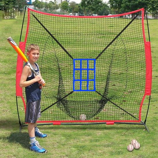 Baseball Net Pitching Net Extra-Large Easy To Install Portable Hitting Net Batting Practice Net Sports Accessories