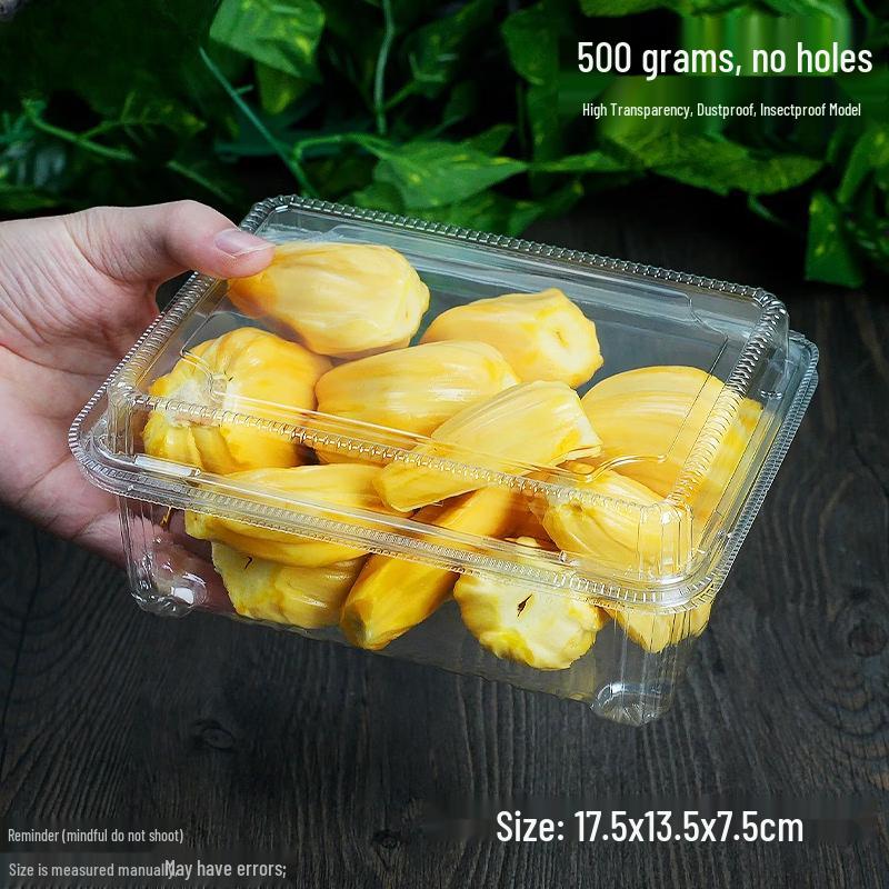 Handon Disposable Round Plastic Fruit Box