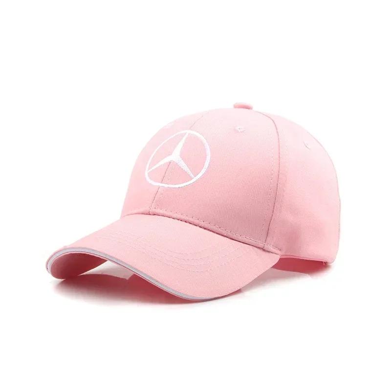KNMG7 Cotton Sunhat Unisex Outdoor Sports Tennis Baseball Hat for Mercedes Benz Logo GLA ML W203 W204 W205 W210 W211 W212 W213 C63 G63