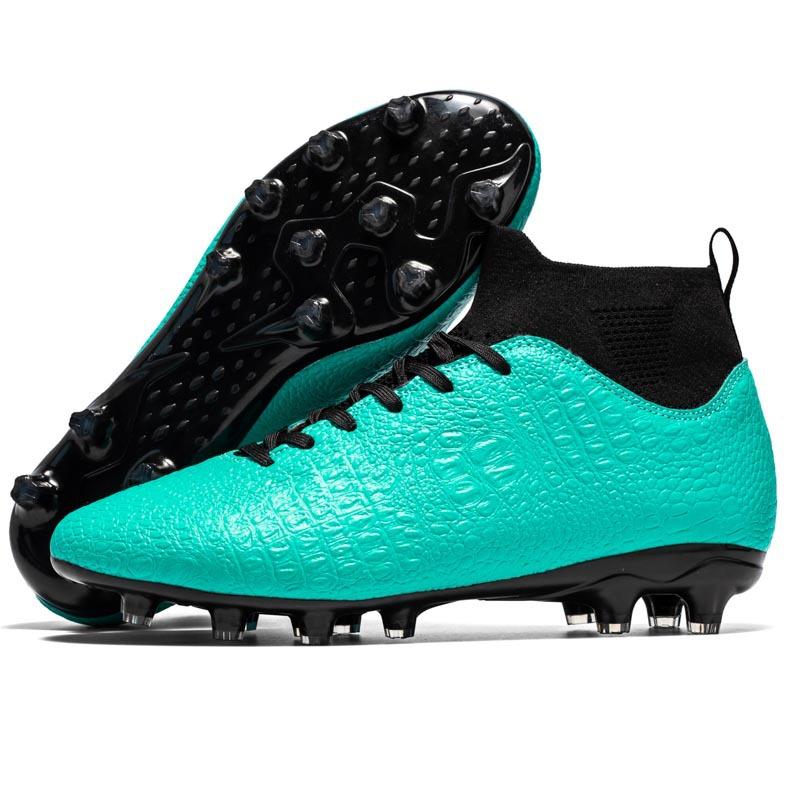 Spot for New Football Shoes Men and Women Adult Boys Middle School Students Artificial Grass Spike Training Shoes Jinjiang
