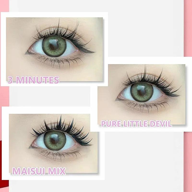 Customized European and American false eyelashes, thick curled 32 rows of diagonal lines, extended large-capacity set, grafted eyelash book