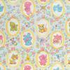 Nippon Chuko Retro Fancy Animal Print 110cm Wide X 3m Cut Fabric, Blue, Approx. (ANIMAL-BU-3M)