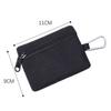 Simple outdoor tactical key bag zipper coin purse headphones storage card bag small wallet mini tools bag